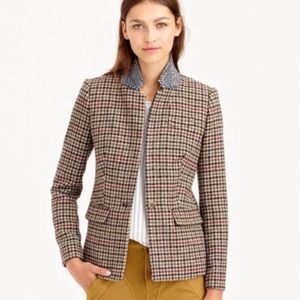 Jcrew jeweled collar blazer